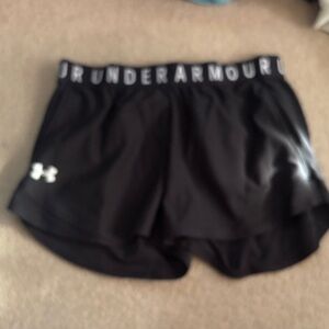 Under Armour Women's Black Athletic Shorts